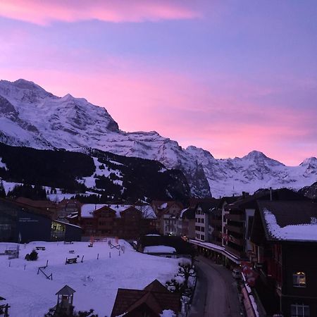 Hotel Schoenegg Wengen Bagian luar foto