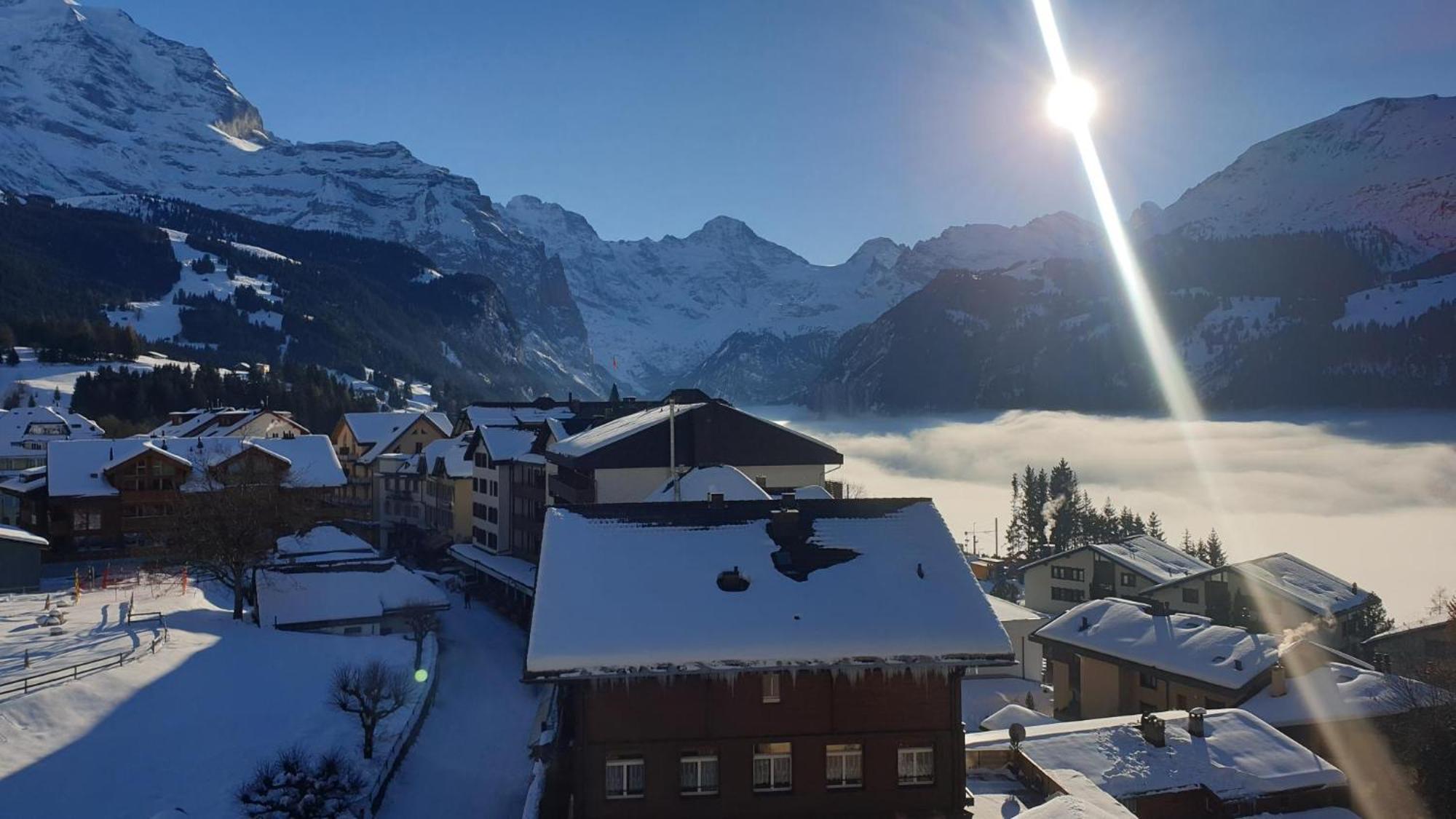 Hotel Schoenegg Wengen Bagian luar foto