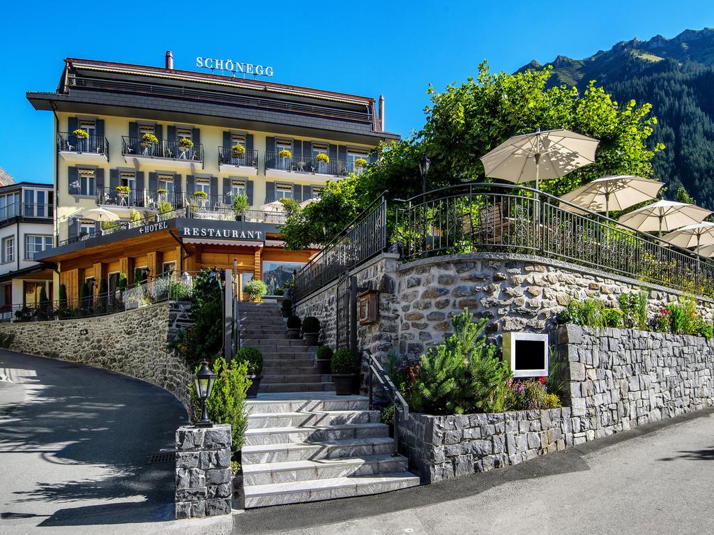 Hotel Schoenegg Wengen Bagian luar foto