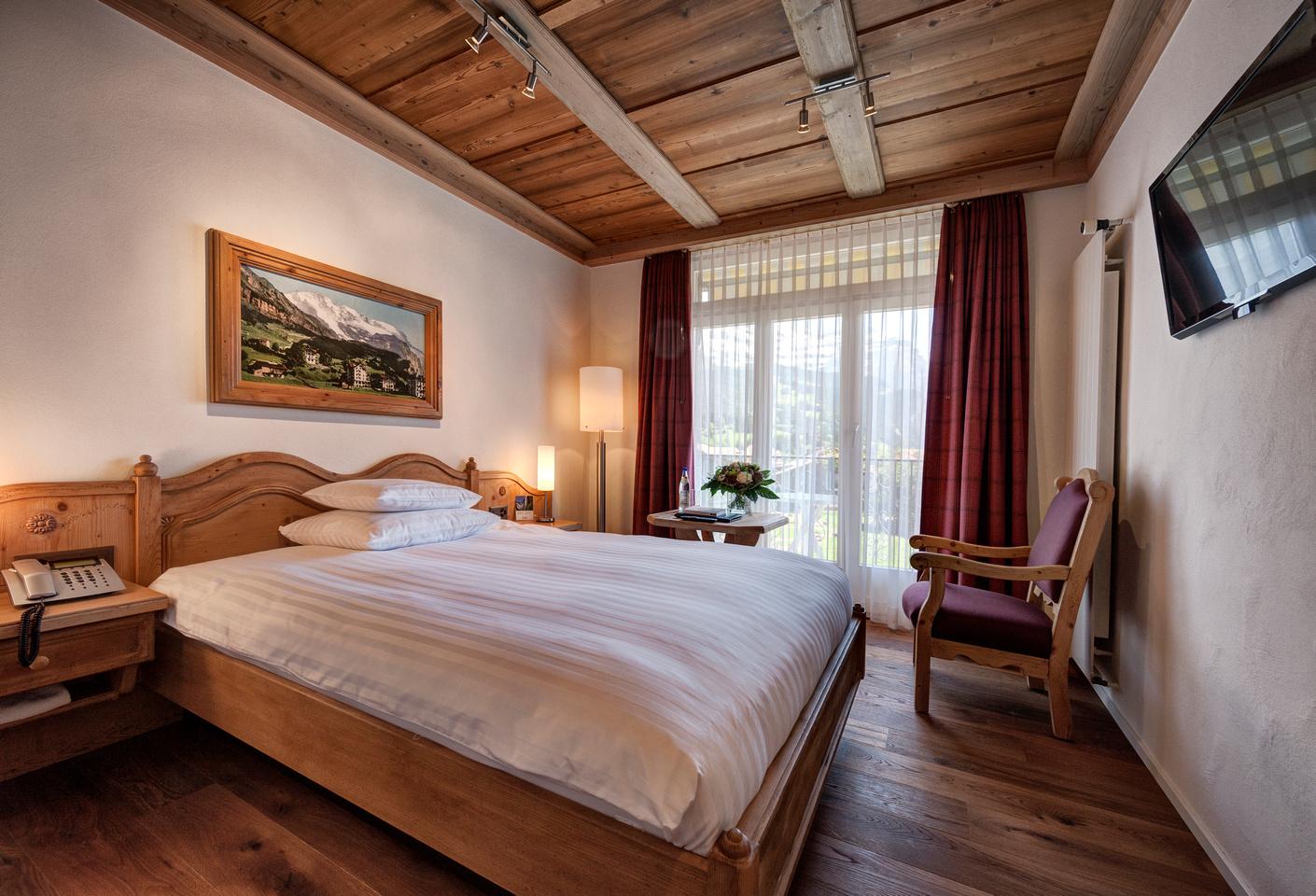 Hotel Schoenegg Wengen Ruang foto