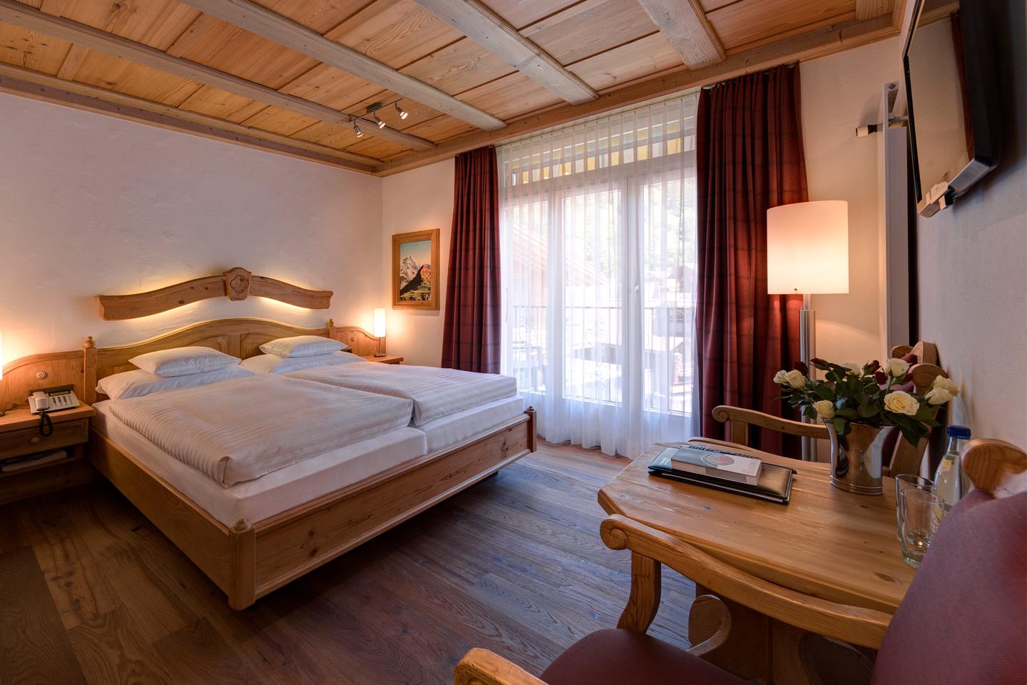 Hotel Schoenegg Wengen Ruang foto